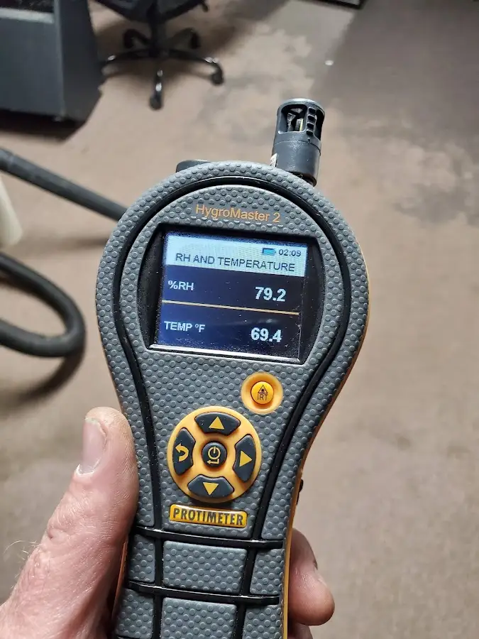 Moisture meter humidity assessment for Mold Remediation & Removal in Northbridge